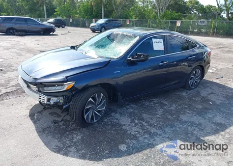2019 Honda Insight Touring from USA, damaged, VIN 19XZE4F97KE023811